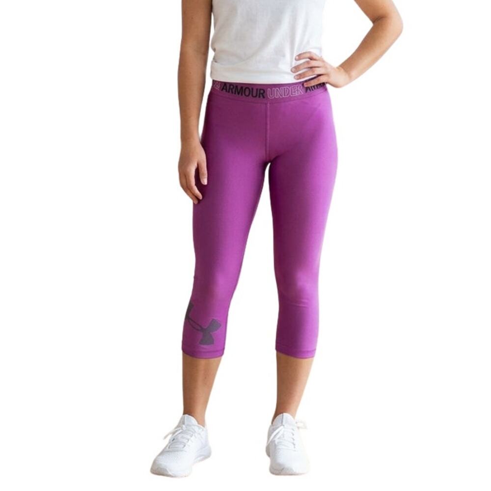 Under Armour Pink Capri Leggings, US24